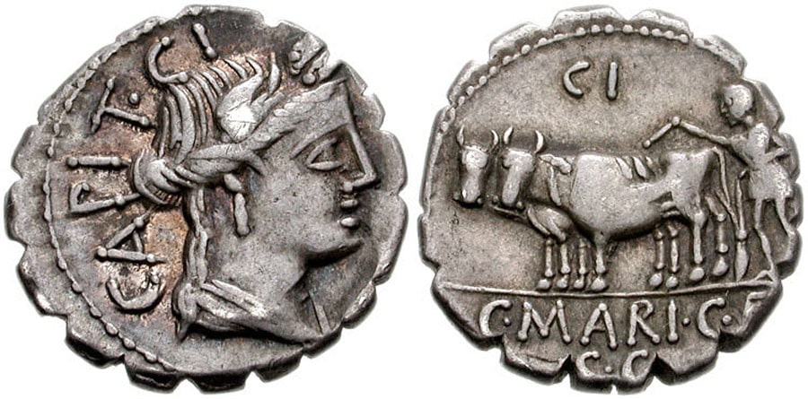 ANTİK SİKKELER NÜMİZMATİK_Marius Capito  (1).jpg