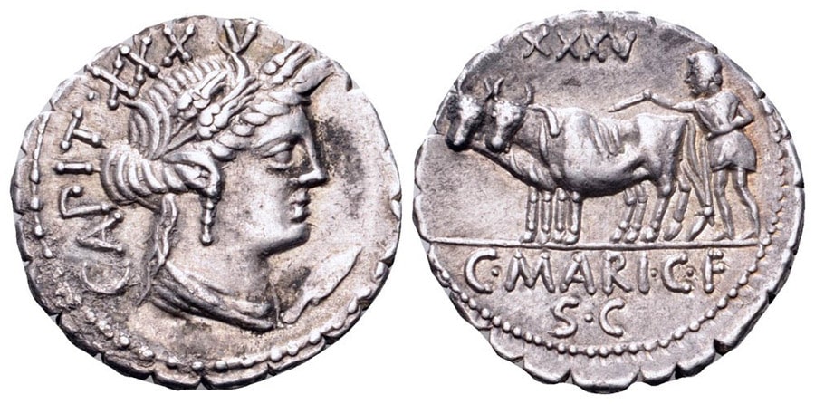 ANTİK SİKKELER NÜMİZMATİK_Marius Capito  (11).jpg