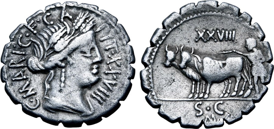 ANTİK SİKKELER NÜMİZMATİK_Marius Capito  (15).jpg