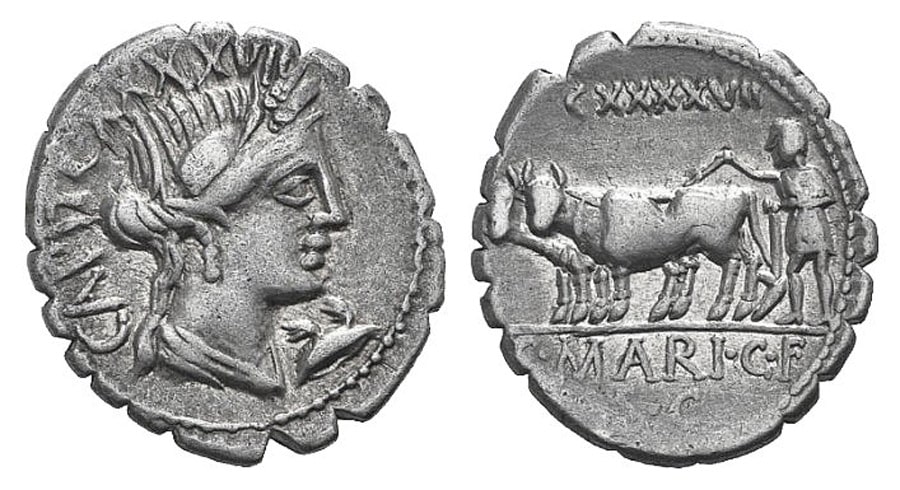 ANTİK SİKKELER NÜMİZMATİK_Marius Capito  (5).jpg