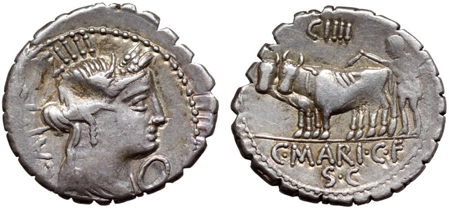 ANTİK SİKKELER NÜMİZMATİK_Marius Capito  (7).jpg