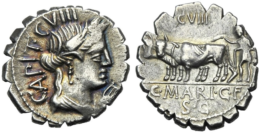 ANTİK SİKKELER NÜMİZMATİK_Marius Capito  (8).jpg