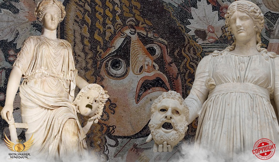 ANTİK SİKKELER NÜMİZMATİK_Melpomene the Muse of Tragedy (1).jpg