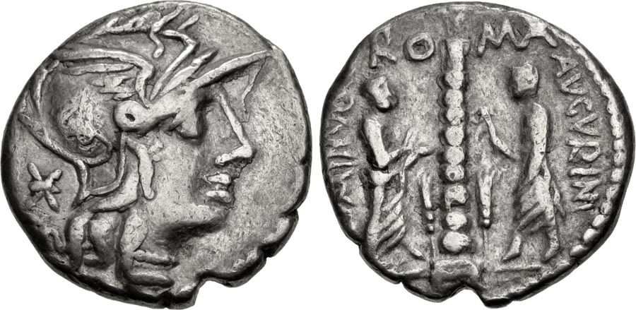 ANTİK SİKKELER NÜMİZMATİK_Minucius Augurinus (10).jpg