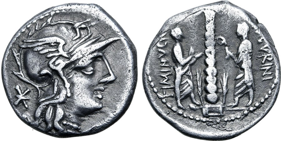 ANTİK SİKKELER NÜMİZMATİK_Minucius Augurinus (16).jpg