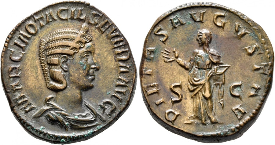 ANTİK SİKKELER NÜMİZMATİK_Otacilia Severa (17).jpg