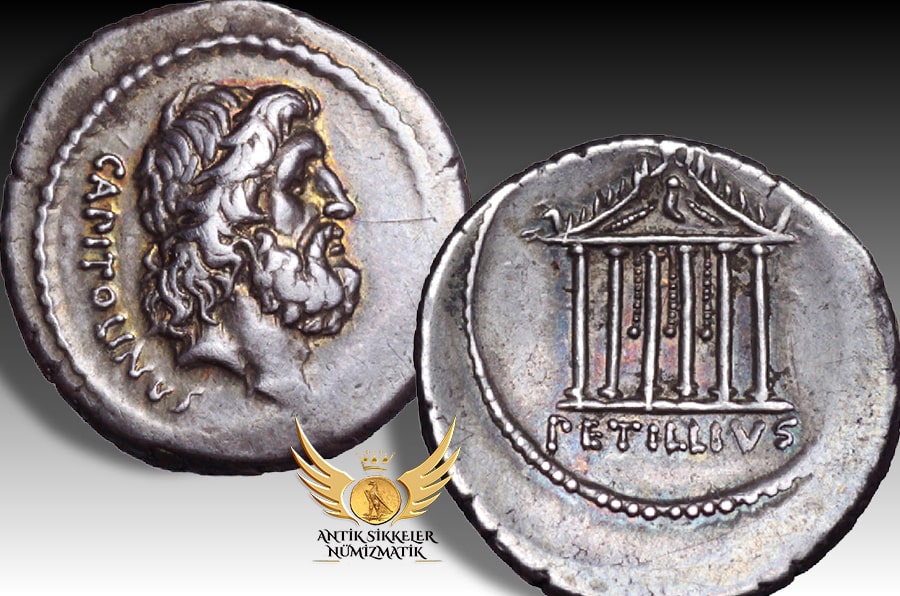 ANTİK SİKKELER NÜMİZMATİK_Petillius Capitolinus.jpg