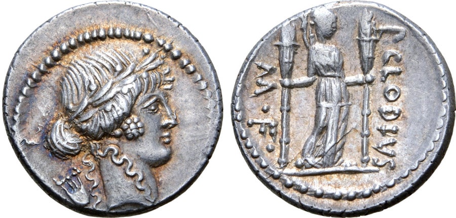 ANTİK SİKKELER NÜMİZMATİK_Publius Clodius Turrinus  (15).jpg