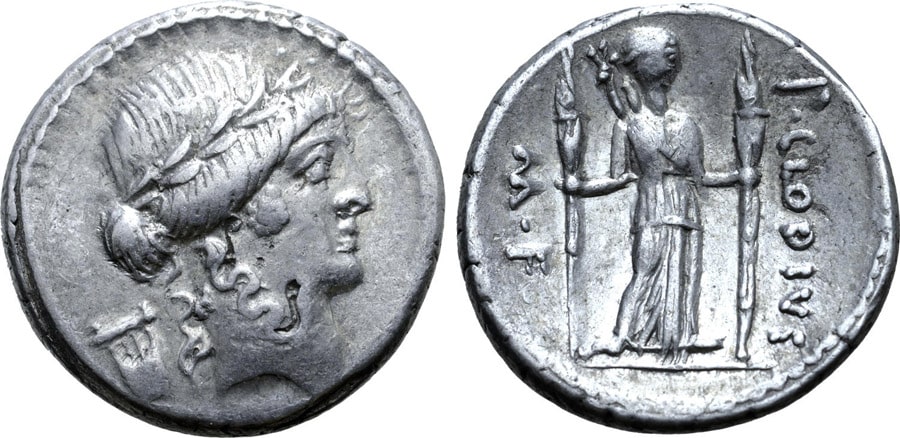 ANTİK SİKKELER NÜMİZMATİK_Publius Clodius Turrinus  (8).jpg