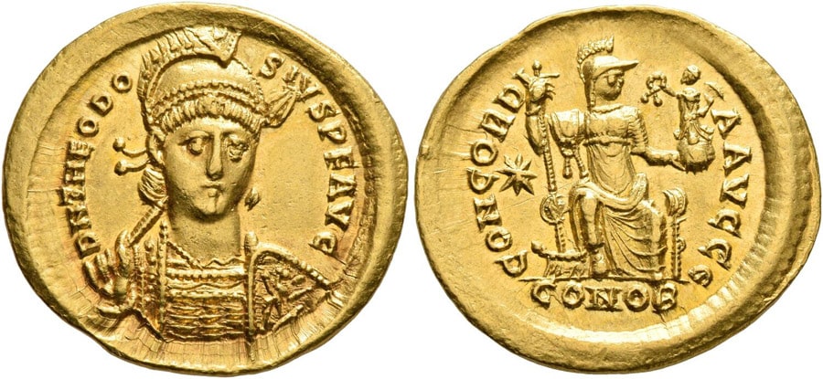 ANTİK SİKKELER NÜMİZMATİK_Theodosius II  (9).jpg
