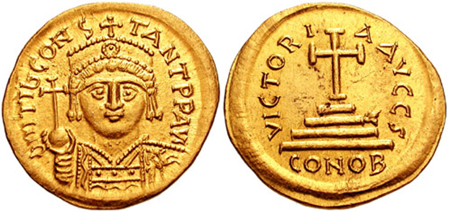 ANTİK SİKKELER NÜMİZMATİK_Tiberius II (11).jpg