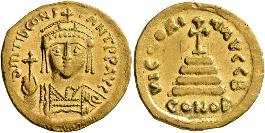 ANTİK SİKKELER NÜMİZMATİK_Tiberius II Constantine (6).jpg