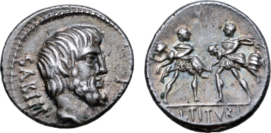 ANTİK SİKKELER NÜMİZMATİK_Titurius Sabinus (11).jpg