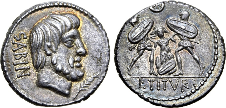 ANTİK SİKKELER NÜMİZMATİK_Titurius Sabinus (20).jpg