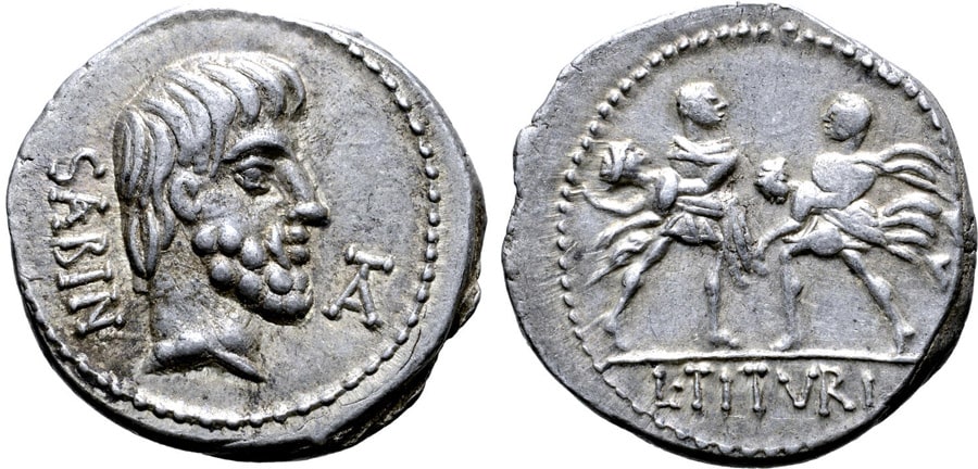 ANTİK SİKKELER NÜMİZMATİK_Titurius Sabinus (8).jpg